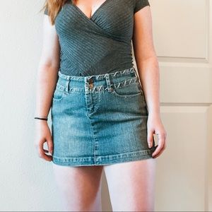 Jou Jou mini denim skirt size 7/8